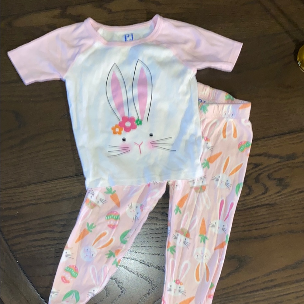 PJ PLACE Easter pjs size 4